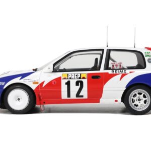 Nissan Sunny GTI-R #12 Tommi Makinen – Seppo Harjanne “Monte Carlo Rally” (1992) Limited Edition to 2500 pieces Worldwide 1/18 Model Car by Otto Mobile