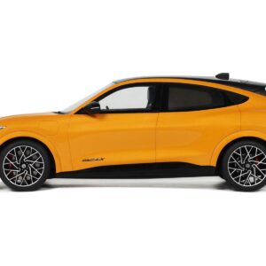 2021 Ford Mustang Mach E GT Performance Cyber Orange with Black Top 1/18 Model Car by Otto Mobile