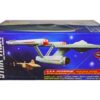 Skill 2 Model Kit Star Trek U.S.S. Enterprise and S.S. Botany Bay “The Original Series” “Space Seed” Edition Snap-Together 1/1000 Scale Model by Polar Lights