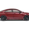 2019 Mercedes-Benz CLA C118 Coupe Rouge Patagonie Red Metallic with Sunroof 1/18 Diecast Model Car by Solido