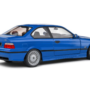 1996 BMW E36 M3 Coupe Santorin Blue 1/18 Diecast Model Car by Solido