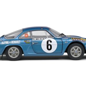 Alpine A110 1600S #6 Jean-Claude Andruet – Pierre Pagani “Rallye Montecarlo” (1972) “Competition” Series 1/18 Diecast Model Car by Solido