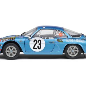 Alpine A110 1600S #23 Jean-Pierre Nicolas – Michel Vial “Rallye Monte-Carlo” (1972) “Competition” Series 1/18 Diecast Model Car by Solido