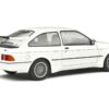 1987 Ford Sierra RS500 RHD (Right Hand Drive) White with Black Stripes 1/18 Diecast Model Car by Solido