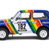 Lada Niva #182 Jean-Pierre Jabouille – Michel Sardou “Paris-Dakar Rally” (1984) “Competition” Series 1/18 Diecast Model Car by Solido