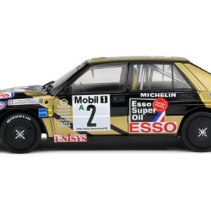 Lancia Delta HF Integrale #2 Yves Loubet – Jean-Marc Andrie 3rd Place “ADAC Rallye Deutschland” (1989) “Competition” Series 1/18 Diecast Model Car by Solido