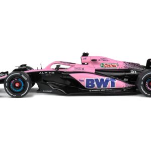 Alpine A523 Pink Edition “BWT” Formula One F1 “Presentation Version” (2023) “Competition” Series 1/18 Diecast Model Car by Solido