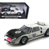 1966 Ford GT-40 MK 2 #98 White 1/18 Diecast Car Model by Shelby Collectibles