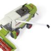 Claas Lexion 600 Combine Harvester Green and Gray 1/50 Diecast Model by Siku