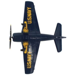 Grumman F8F Bearcat Fighter Aircraft “Blue Angels #2” (1946) United States Navy “SkyMax Models” Series 1/72 Diecast Model by Hobby Master