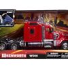 Kenworth W900 Truck Tractor Red 1/32 Diecast Model by New Ray