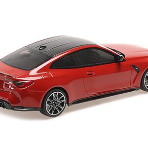 2020 BMW M4 Red Metallic with Carbon Top Limited Edition to 720 pieces Worldwide 1/18 Diecast Model Car...
