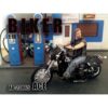 Bikers 4 piece Figurine Set for 1/18 Scale Models by American Diorama