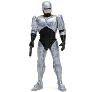 Ford Taurus OCP Matt Black “Detroit Police” and Robocop Diecast Figure 35th Anniversary “Robocop”...