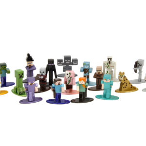 “Minecraft” Set of 18 Diecast Figures “Nano Metalfigs” Series Diecast Models...