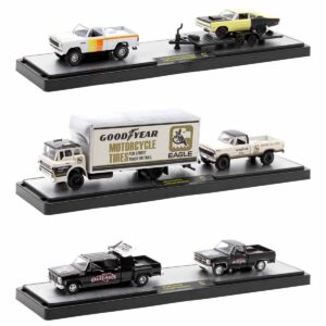 Auto Haulers Set of 3 Trucks Release 77 Limited Edition to 8000 pieces Worldwide 1/64 Diecast Models...