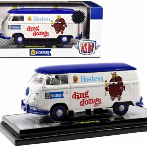 1960 Volkswagen Delivery Van “Hostess Ding Dongs” Wimbledon White with Blue Top Limited Edition...