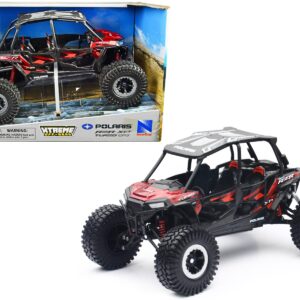 Polaris RZR XP 4 Turbo EPS Sport UTV Red Metallic with Graphics and Black Top “Xtreme Off-Road”...