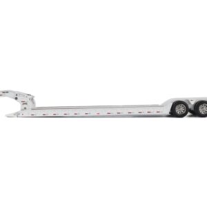 Trail King TK120 Hydraulic Detachable Gooseneck Lowboy Trailer White (Regular Version) “Transport...