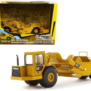 CAT Caterpillar 611 Wheel Tractor Scraper “Play & Collect!” Series 1/64 Diecast Model...