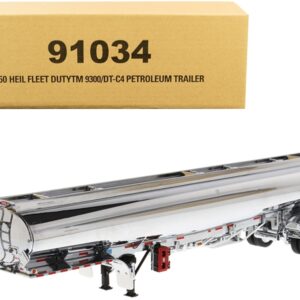 Heil Fleet Duty TM 9300/DT-C4 Petroleum Tanker Trailer Chrome “Transport Series” 1/50 Diecast...