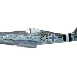 Focke-Wulf Fw190D-9 Fighter Aircraft “600150 JG-4 Frankfurt Rhine-Main Airfield” (1945) German...