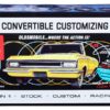 Skill 2 Model Kit 1964 Oldsmobile Cutlass F-85 Convertible 3-in-1 Kit 1/25 Scale Model by AMT