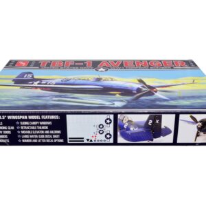 Skill 2 Model Kit Grumman TBF-1 Avenger Torpedo Bomber “United States Navy – WWII”...