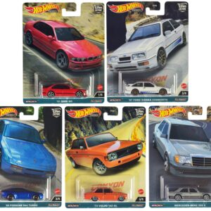 “Canyon Warriors” 5 piece Set “Car Culture” Series die cast model cars by Hot...