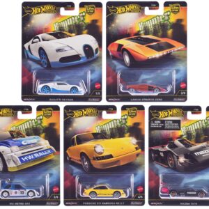 “Hammer Drop” 5 piece Set “Car Culture” 2024 Series F Diecast Model Cars by Hot...