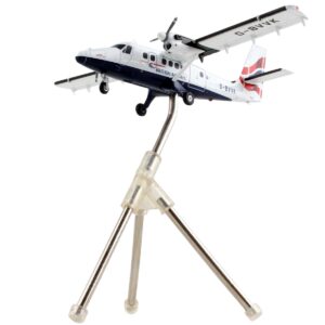 De Havilland DHC-6-300 Commercial Aircraft “British Airways” White with Striped Tail “Gemini...