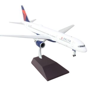 Boeing 757-200 Commercial Aircraft “Delta Air Lines” (N683DA) White with Red and Blue Tail...