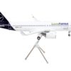 Airbus A320neo Commercial Aircraft “Lufthansa – LoveHansa” White with Blue Tail “Gemini 200” Series 1/200 Diecast Model Airplane by GeminiJets