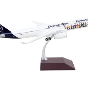 Airbus A330-300 Commercial Aircraft “Lufthansa – Diversity Wins” White with Blue Tail...