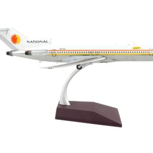 Boeing 727-200 Commercial Aircraft “National Airlines” White with Orange and Yellow Stripes “Gemini 200” Series 1/200 Diecast Model Airplane by GeminiJets