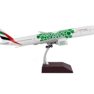 Boeing 777-300ER Commercial Aircraft “Emirates Airlines – Dubai Expo 2020” White with...