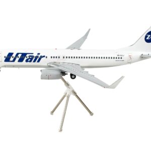 Boeing 737-800 Commercial Aircraft “UTair” White “Gemini 200” Series 1/200 Diecast...