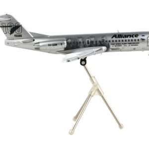 Fokker F70 Commercial Aircraft “Alliance Airlines – 100 Years First Flight from England” Silver Metallic “Gemini 200” Series 1/200 Diecast Model Airplane by GeminiJets