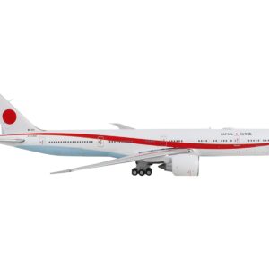 Boeing 777-300ER Commercial Aircraft “Japan Air Self-Defense Force” White with Red Stripes...