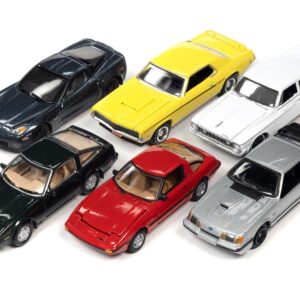 “Classic Gold Collection” 2022 Set B of 6 Cars Release 2 1/64 Diecast Model Cars by Johnny...