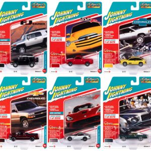 “Classic Gold Collection” 2022 Set B of 6 Cars Release 3 1/64 Diecast Model Cars by Johnny Lightning