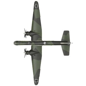 Heinkel He 177 Bomber Aircraft “II./KG 40 Bordeaux France” (1942) German Luftwaffe 1/144 Diecast Model Airplane by Luppa